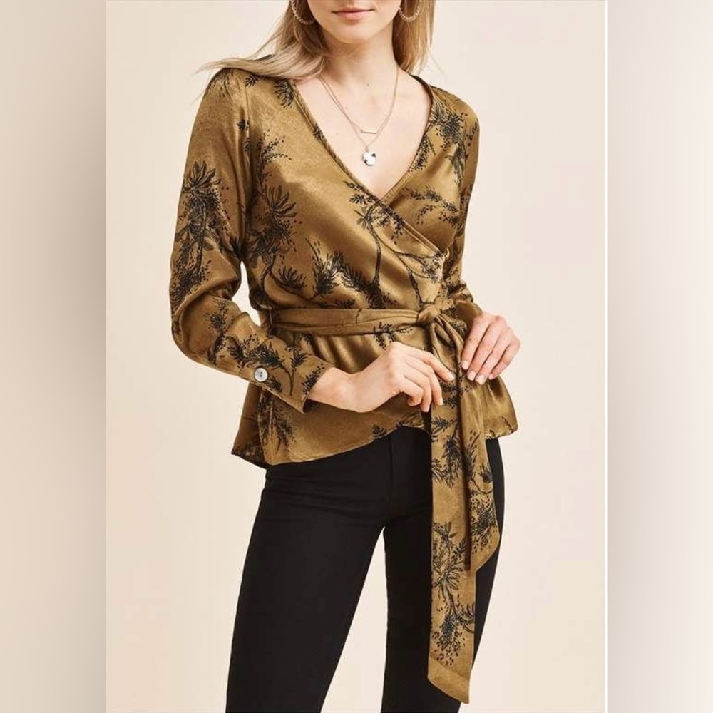 Wrap Top - Picture 1 of 2